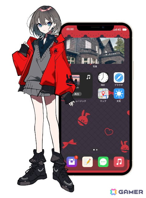 金澤かな 立ち絵